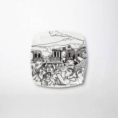 Squared Plate Taormina Squared Plate Taormina